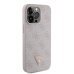 Guess Leather 4G Diamond Triangle Back Case Защитный Чехол для Apple iPhone 15 Pro Max