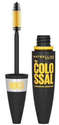 Maybelline The Colossal 36H Тушь для ресниц 10 ml / Чёрная