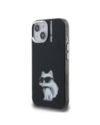 Karl Lagerfeld IML Aquarelle Choupette Защитный чехол для iPhone 15 / чёрный