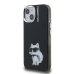 Karl Lagerfeld IML Aquarelle Choupette Защитный чехол для iPhone 15 / чёрный
