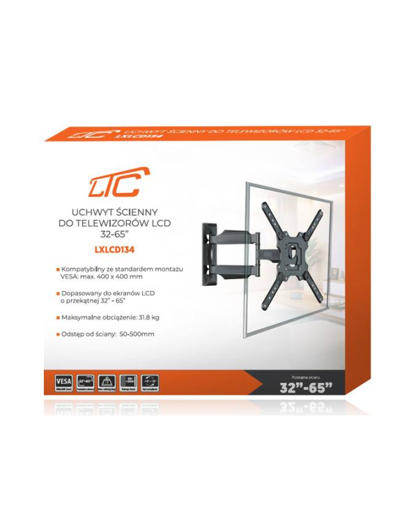 Lamex LXLCD134 Настенный ТV кронштейн до 65" / 31.8kg