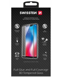 Swissten Ultra Durable Full Face / Full Glue Tempered Glass Premium 9H Защитное стекло Samsung Galaxy S21 FE 5G Черное