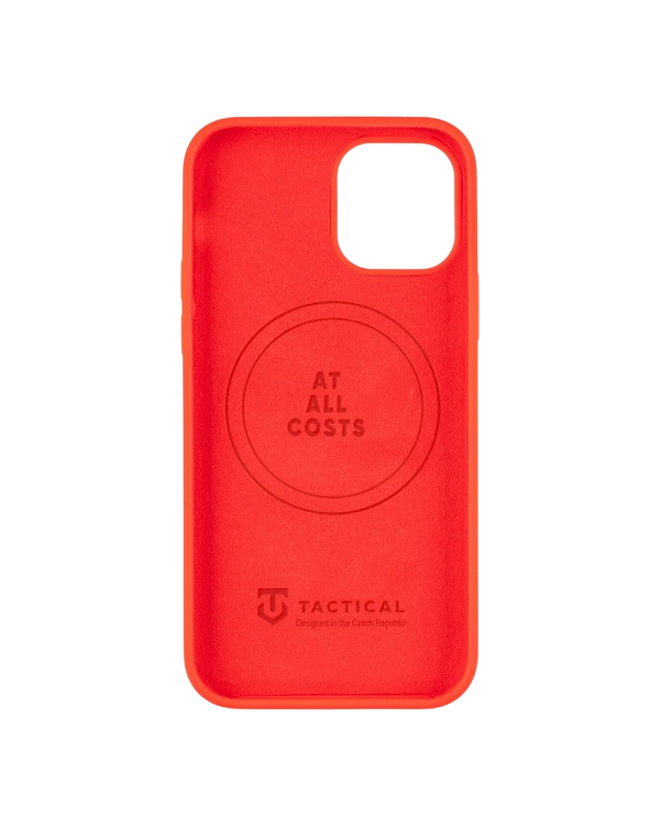 Tactical MagForce Velvet Smoothie Cover Защитный чехол для Apple iPhone 12/12 Pro / красный