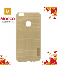 Mocco Cloth Силиконовый чехол с текстурой для Huawei P8 Lite / P9 Lite (2017) Золотой