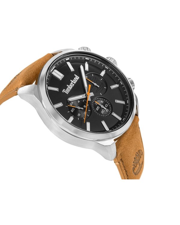 Дополнительное изображение книги «Timberland Northbridge Мужские Часы Black Brown Leather 45mm»