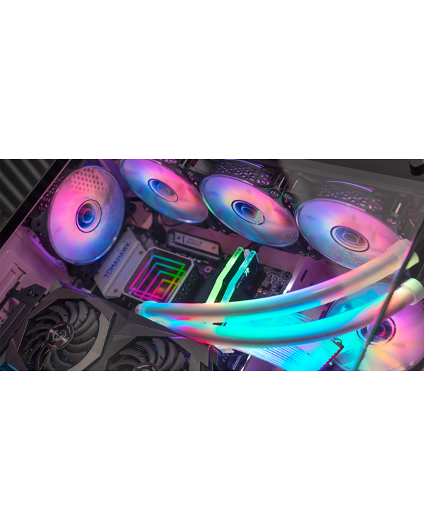Mars Gaming MF-3DKIT Infinity Mirror ARGB 120mm Комплект кулеров для компьютера с дистанционным управлением