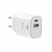 Swissten Edge GaN Зарядное устройство USB-C PD 20W + USB-A 18W QC