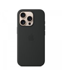 Apple Силиконовый чехол с MagSafe для iPhone 16 Pro Black