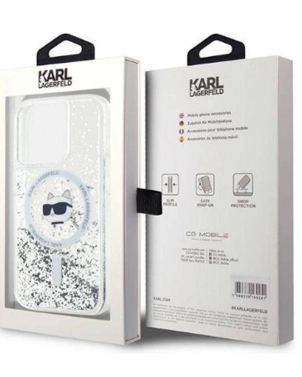 Karl Lagerfeld KLHMP15LLGCHSGH Чехол для Apple iPhone 15 Pro