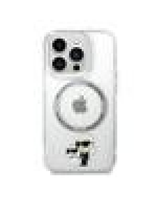 Karl Lagerfeld IML Karl and Choupette MagSafe Case Защитный чехол для iPhone 13 Pro / прозрачный