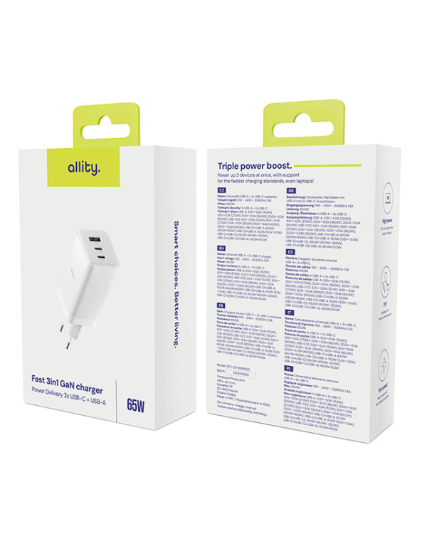 Allity CWC-100-30W Зарядное Устройство 30W