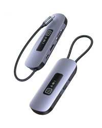 Usams 6in1 2x USB 3.0 / TF / SD / USB-C / HDMI PD100W / Hub