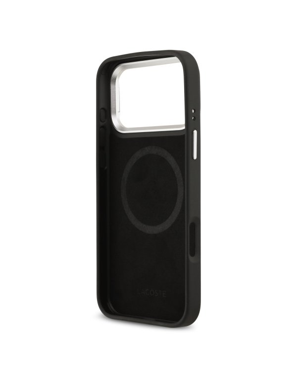 Lacoste Iconic Petit Pique Camera Stand MagSafe Чехол для iPhone 17 Pro Max