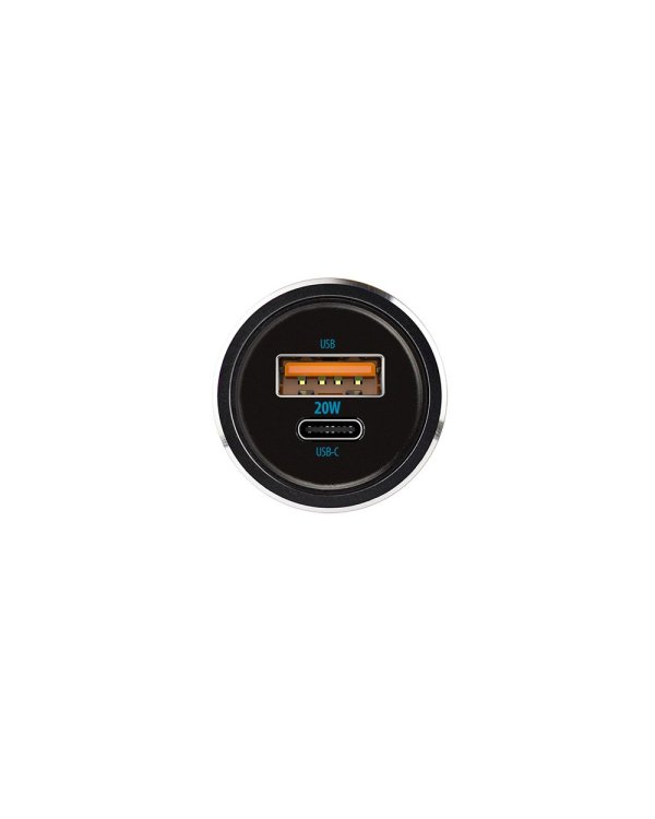 Forever CC-06 PD QC Автомобильное Зарядное Устройство USB-C / USB / 20 Вт