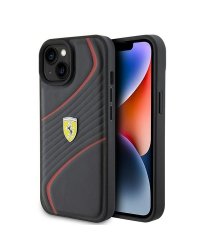 vFerrari Twist Metal Logo Back Case Защитный Чехол для Apple iPhone 15