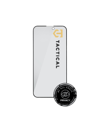Tactical Glass Shield Privacy Stealth 5D Защитное стекло для Apple iPhone 14 Pro Max / чёрный