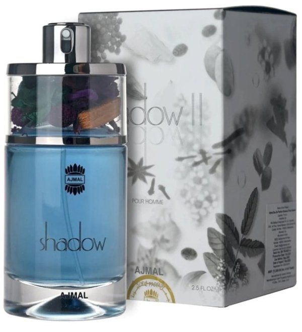 Обложка книги «Ajmal Shadow Black Парфюм EDP 75 ml»