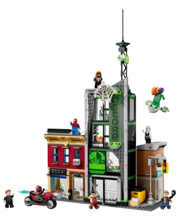 Дополнительное изображение книги «LEGO 76324 Marvel Spider-Man vs Oscorp Конструктор»