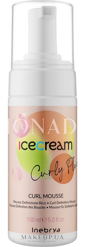 Inebrya Ice Cream Curly Plus Curl Мусс Для Волос 150 ml