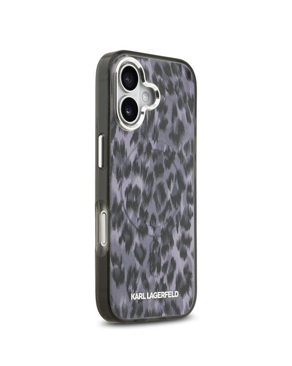 Karl Lagerfeld IML Leopard MagSafe Case Чехол для Apple iPhone 17