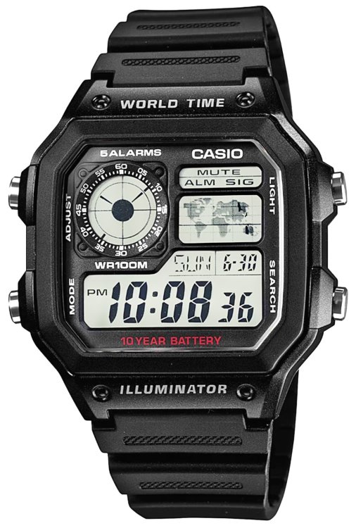 Casio AE-1200WH-1AVCF Мужские часы