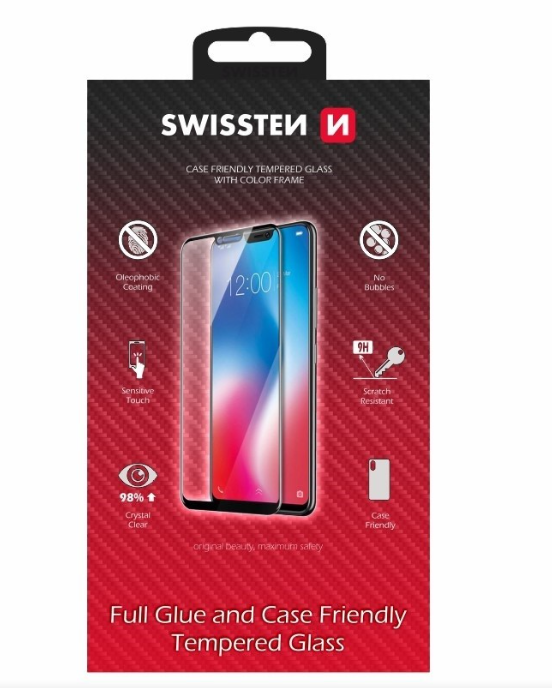 Swissten Full Face Tempered Glass Защитное стекло для экрана Samsung Galaxy A15