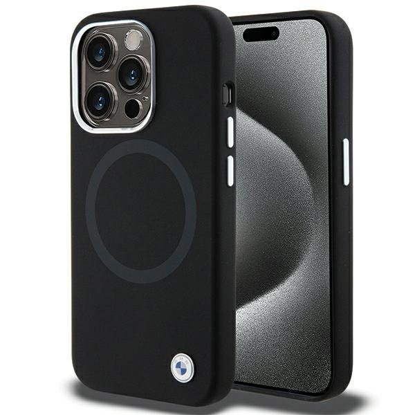 BMW BMHMP15XSILBK2 Чехол для Apple iPhone 15 Pro Max