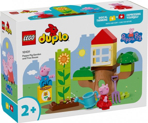 LEGO DUPLO 10431 Peppa Pig Garden and Tree House Конструктор