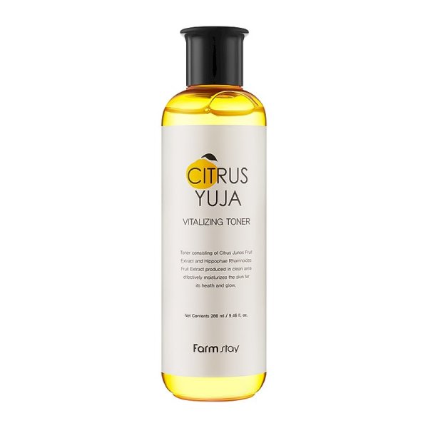 FarmStay Citrus Yuja Vitalizing Toner 280ml Тонер для лица
