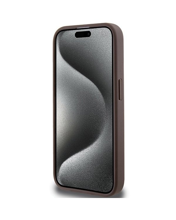 Guess GUHCP15LG4GLBR Чехол для Apple iPhone 15 Pro