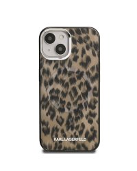 Karl Lagerfeld IML Leopard MagSafe Case Чехол для Apple iPhone 15