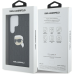 Karl Lagerfeld Leather Monogram Pin Logo Karl Head Чехол для Samsung Galaxy S25 Ultra
