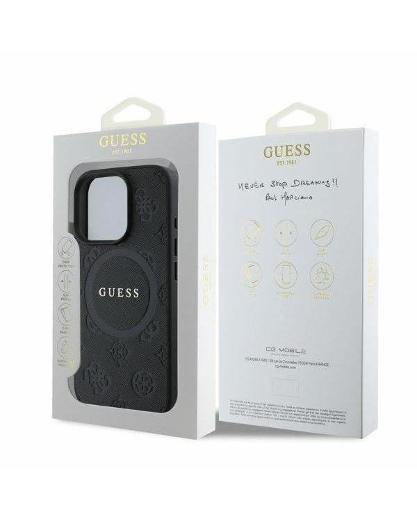 Guess GUHMP16XPSAPSMEK Чехол для Apple iPhone 16 Pro Max