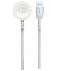 Swissten Braided Беспроводное магнитное зарядное устройство для Apple Watch 1.2m