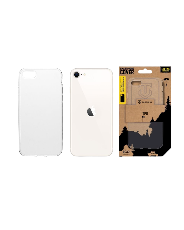Tactical TPU Cover Защитный чехол для Apple iPhone 7/8/SE 2020/SE 2022 / прозрачный