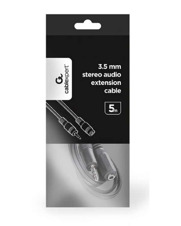 Gembird CCA-421S-5M Аудио Кабель 3.5mm Jack 5m