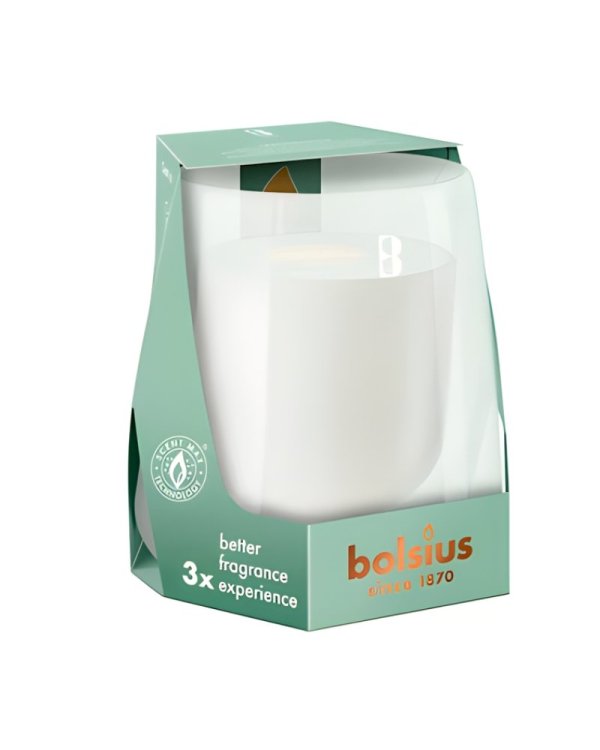 Bolsius CleanLight Ароматическая Свеча 95×85mm Vanilla&Tonka Bean