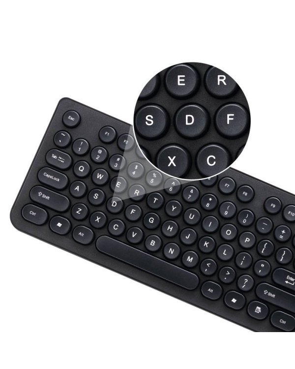 Kaku KSC-464 WRL 2.4GHz Smart Клавиатура Черный (ENG)