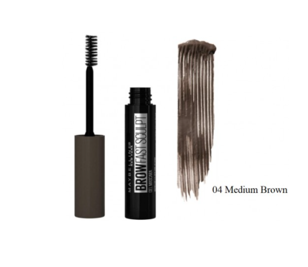 Maybelline Brow Fast Sculpt Gel Тушь для ресниц 04 Medium Brown 6 ml