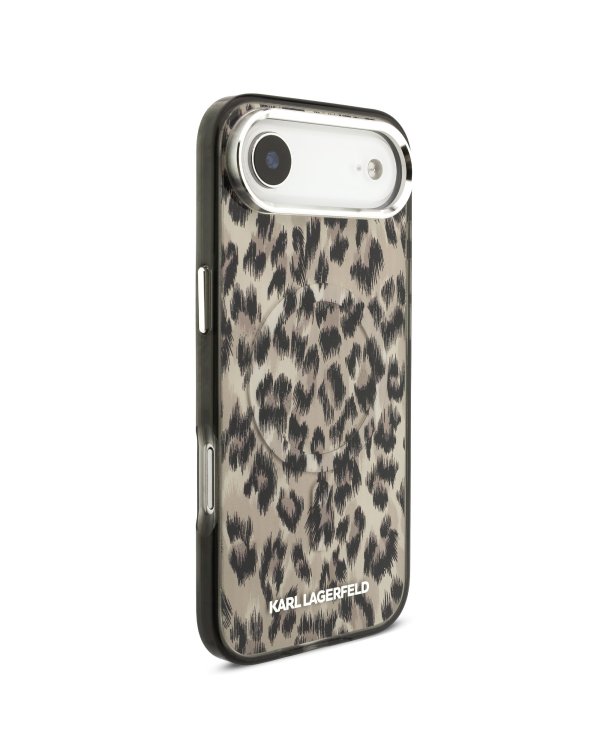 Karl Lagerfeld IML Leopard MagSafe Case Защитный чехол для iPhone Air / коричневый