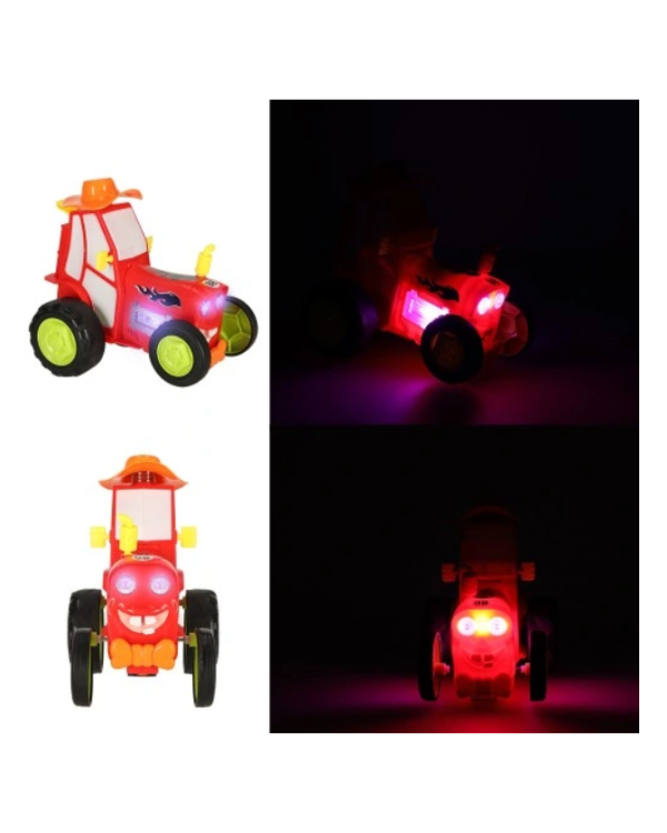 RoGer RC Прыгающий игрушечный трактор с Дистанционным Управлением