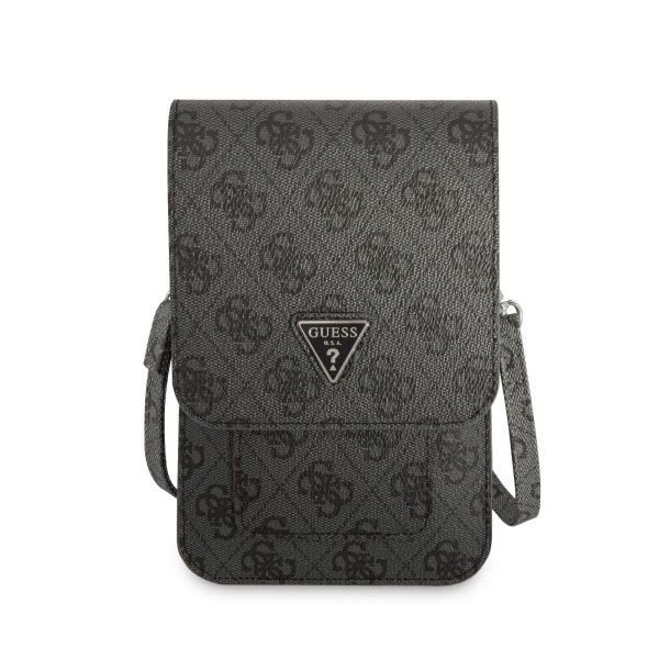 Обложка книги «Guess 4G Triangle Logo Сумка для смартфона Black»