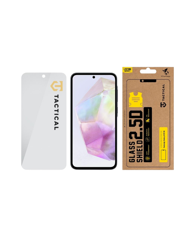 Tactical Glass Shield 2.5D Защитное стекло для Samsung Galaxy A35 5G / прозрачный