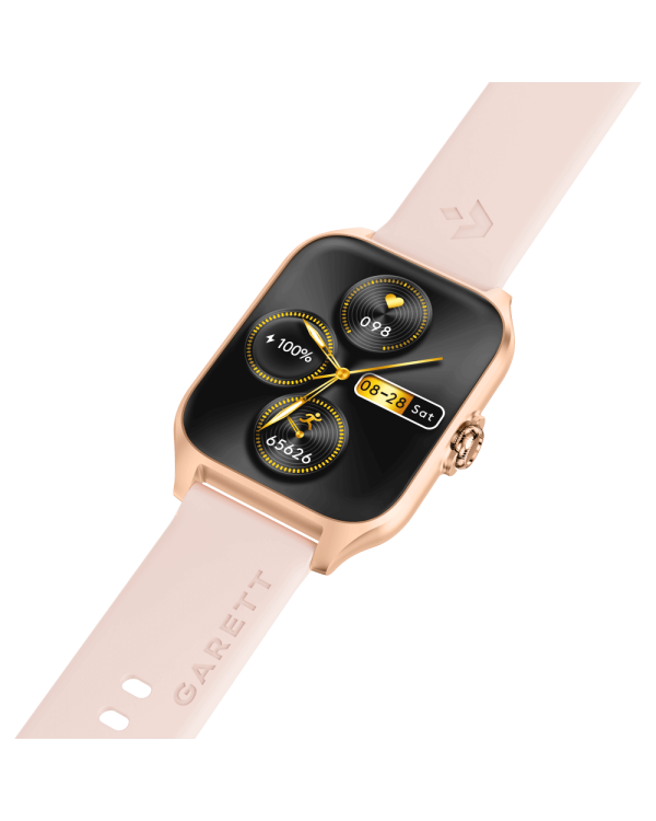 Garett Smartwatch GRC Activity 2 Gold matt / AMOLED / 100 sports modes / SOS function / Bluetooth Умные часы