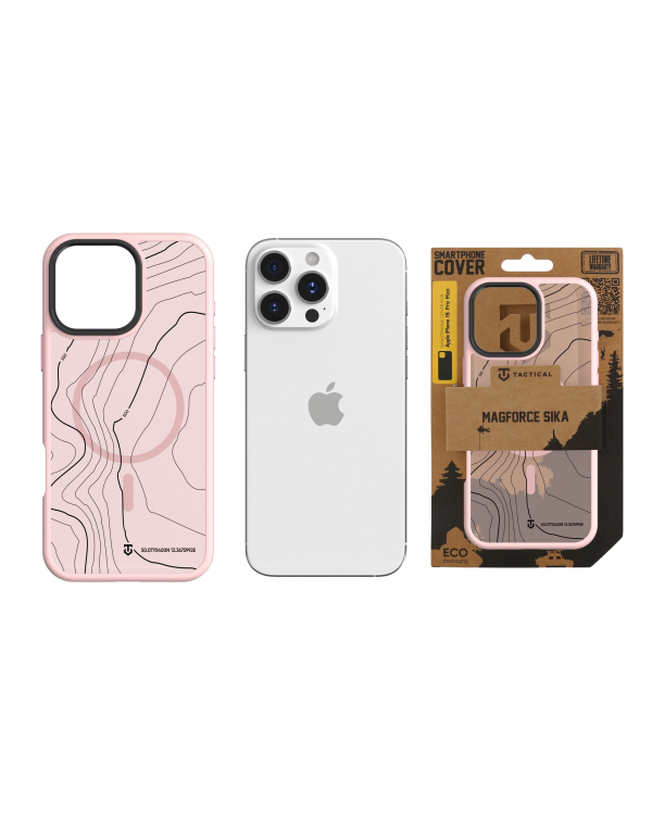 Tactical MagForce Hyperstealth Sika Cover Защитный чехол для iPhone 16 Pro Max / розовая пантера
