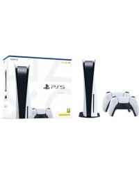 Sony PlayStation 5 Игровая Консоль Disc Edition 825GB + 2 DualSense Контролеры