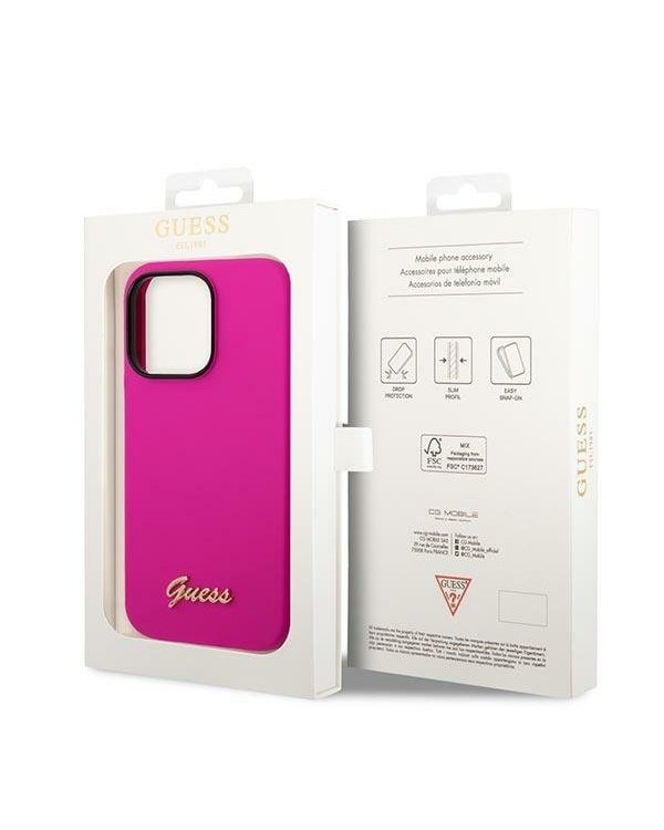 Guess GUHCP14LSLSMF Чехол для Apple iPhone 14 Pro