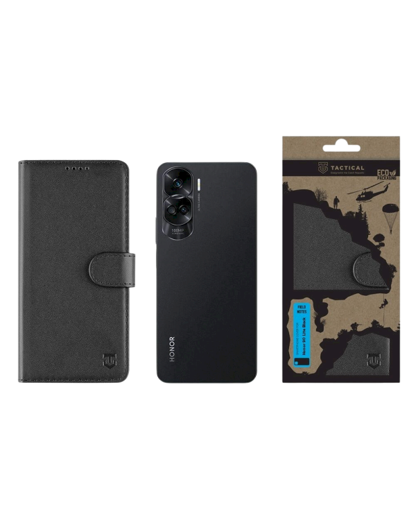 Tactical Field Notes Защитный чехол для Honor 90 Lite / чёрный