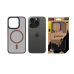 Дополнительное изображение книги «Tactical MagForce Hyperstealth 2.0 Cover Защитный чехол для iPhone 15 Pro / чёрный/Moucha Moose»