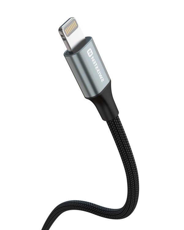 Swissten Textile II USB - Lightning кабель для передачи данных и зарядки 1.5m